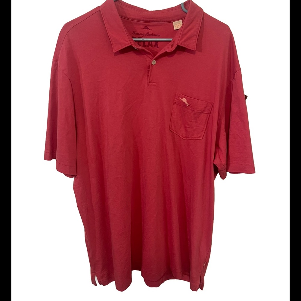 Tommy Bahama Pima Cotton Marlin Logo Polo Shirt Men’s Size XL